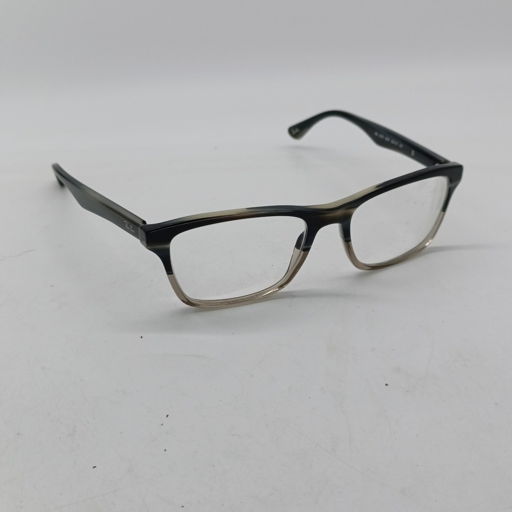 Ray-Ban RB5279 5540 Gray Horn Fade Square Eyeglass Frames Only 55-18-145  #38